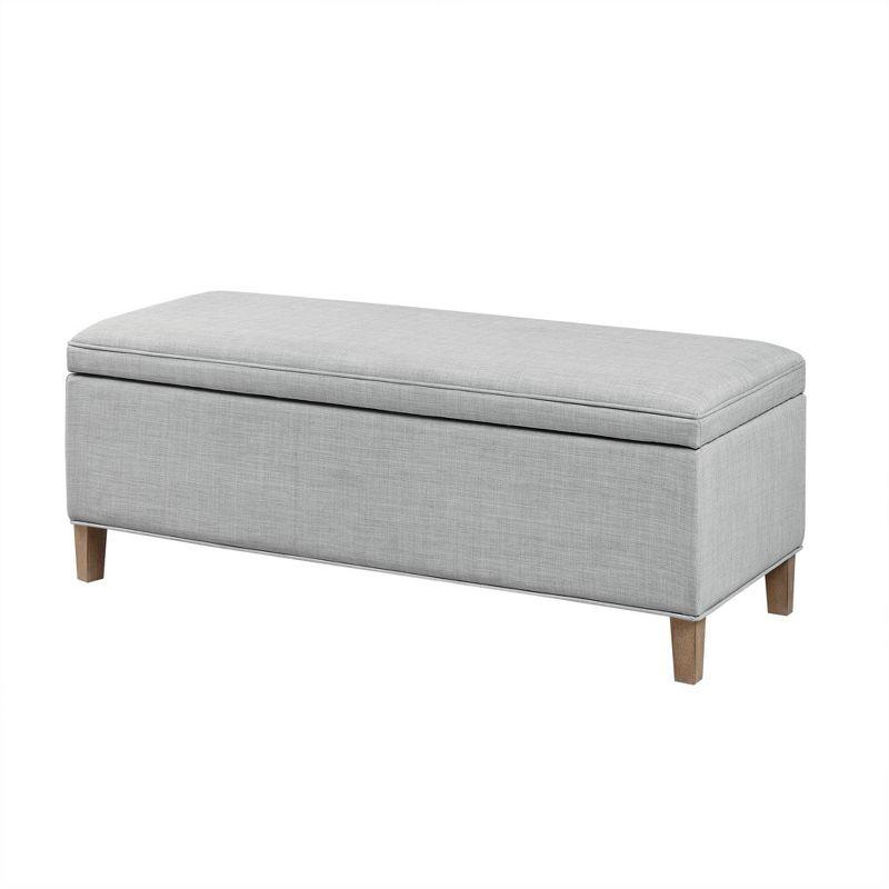 Caymus Upholstered Flip Top Storage Bench