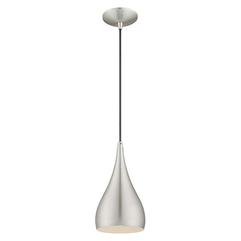 Schultz Single Light Metal Dimmable Pendant