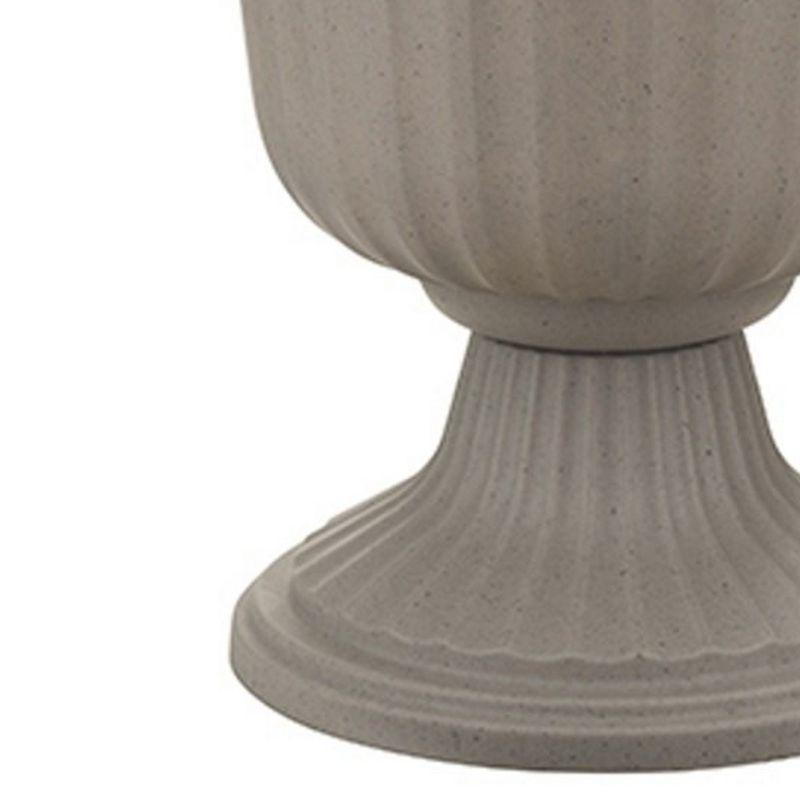 Southern Patio Dynamic Design Outdoor  Resin Grecian Urn Planter Pot