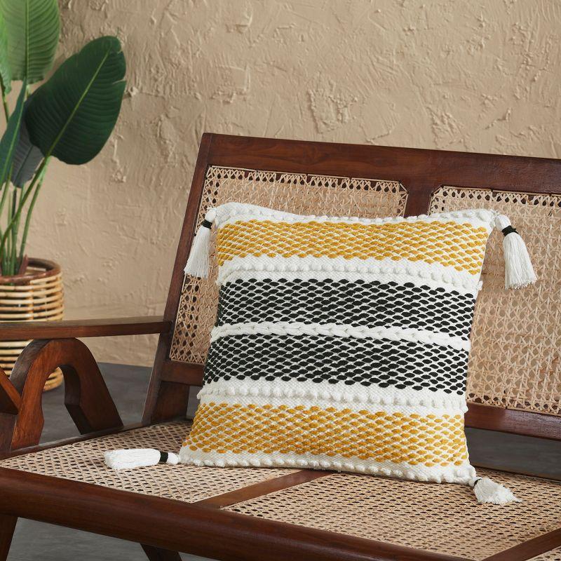 Rory Multicolor Cotton Euro Decorative Pillow Cover