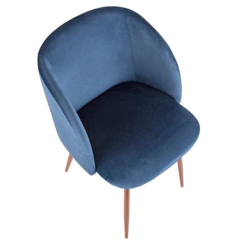 Terrance 18.5'' H Velvet Upholstered Parsons Chair