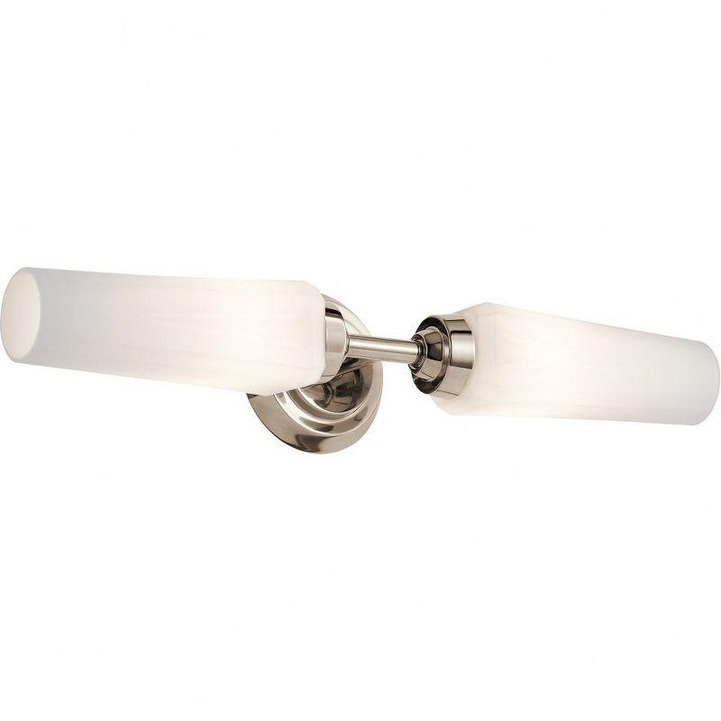 Kichler Lighting Truby 2 - Light Vanity in  Polished Nickel