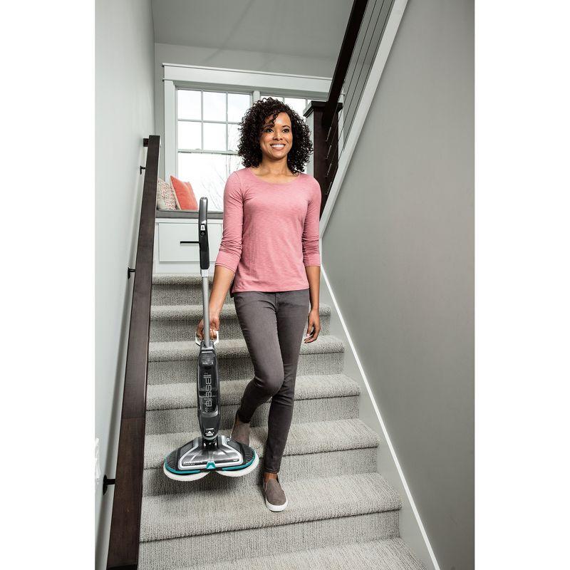 BISSELL SpinWave Cordless Hard Floor Spin Mop - 2315A: Lithium Ion Battery, Swivel Mop Head, 20 Min Run Time