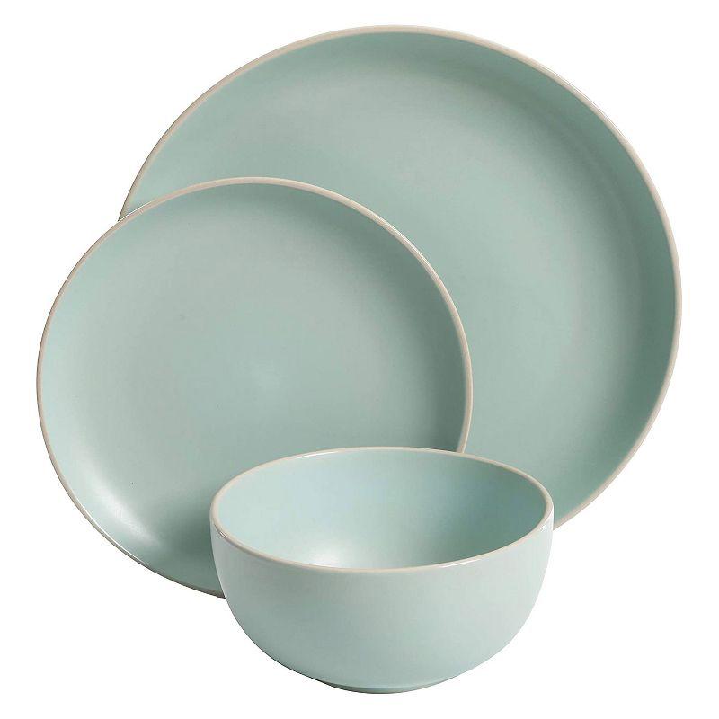 Rockaway 12 Piece Dinnerware Set