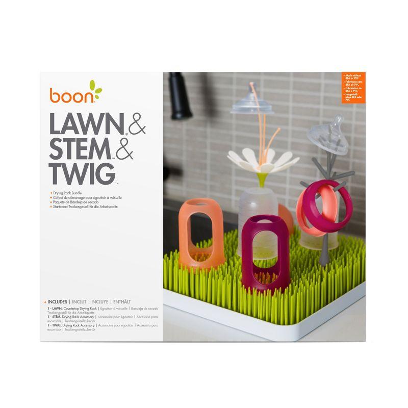 Boon Lawn Drying Rack - Stem & Twig Bundle - Green - 3ct