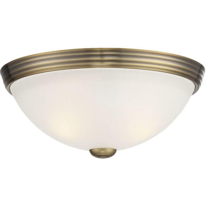 Savoy House NULL 2 - Light Flush Mount in  Warm Brass