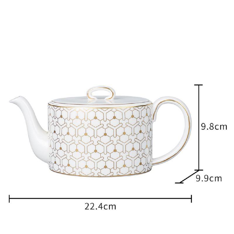 The Whispers of Elegance Tea Service Collection - 600 cc tea pot