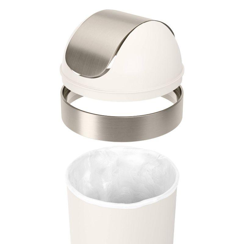 Umbra Venti Plastic Swing Top Kitchen Trash Can - 16 Gallons