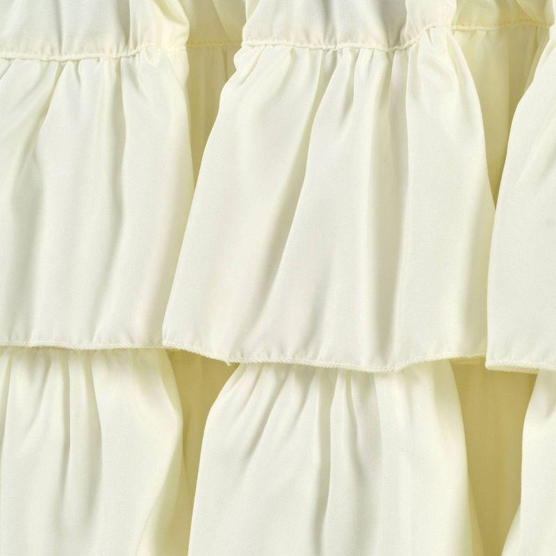 Lush Decor Belle Ruffled 84'' W Window Valance