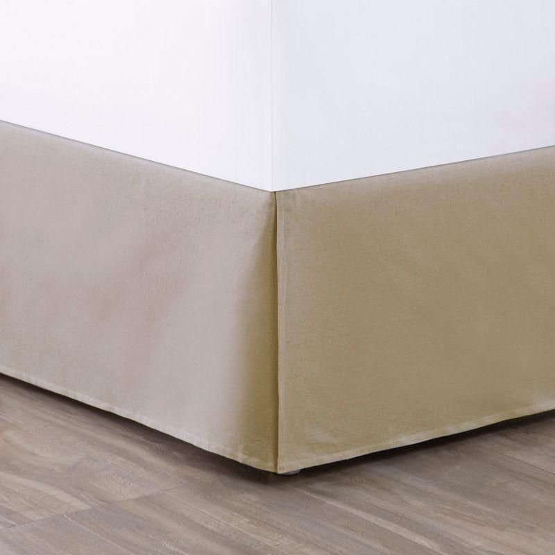 Faux Linen Twin Dust Ruffle - Levtex Home