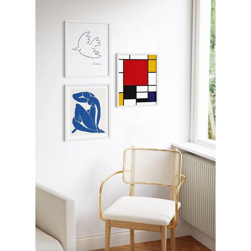 Haus and Hues Matted Square Metal Picture Frames (Set of 1)