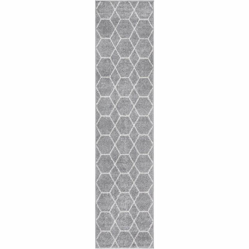 Unique Loom Trellis Frieze Geometric Trellis Indoor Woven Area Rug