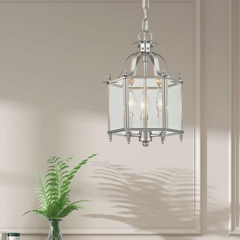 Livex Lighting Livingston 3 - Light Chandelier in  Brushed Nickel