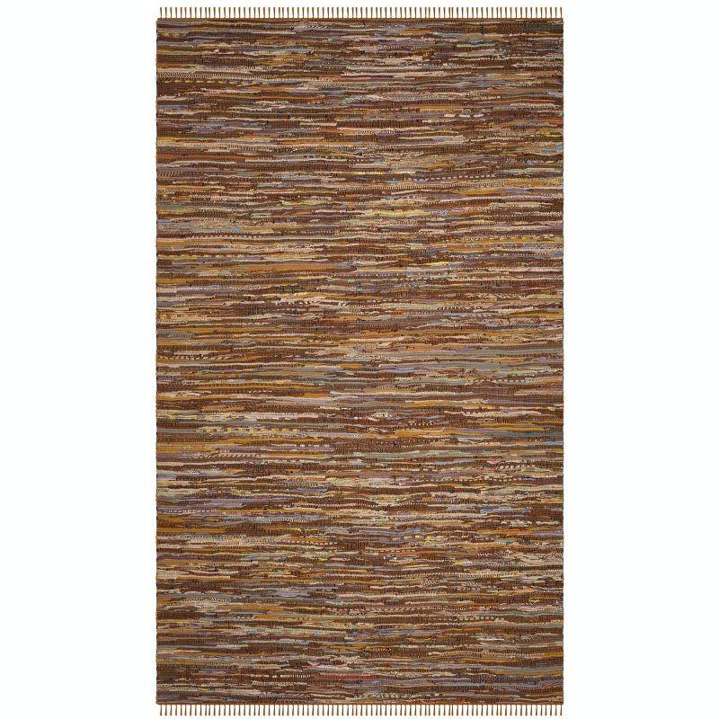 Rag Area Rug RAR127 Hand Woven Area Rug  - Safavieh