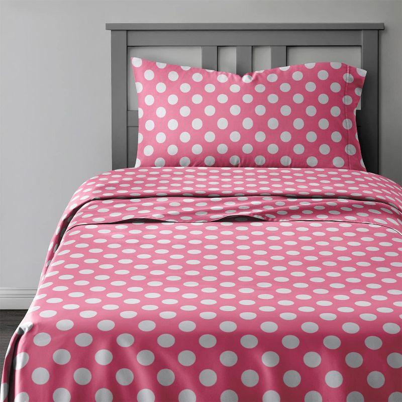 Kids 4 Piece Microfiber Sheet Set - CGK Linens.