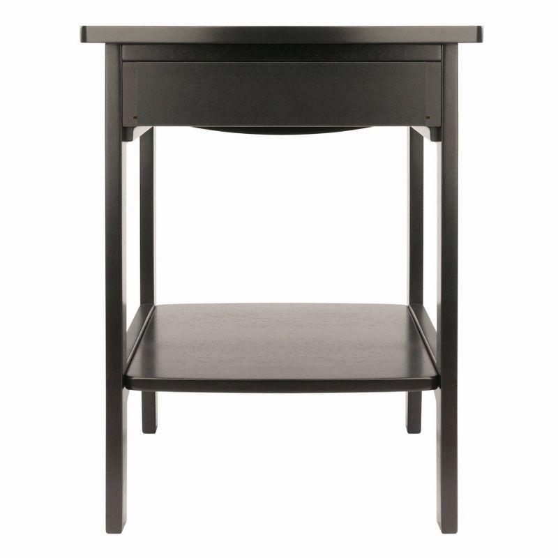 Claire Nightstand - Black - Winsome