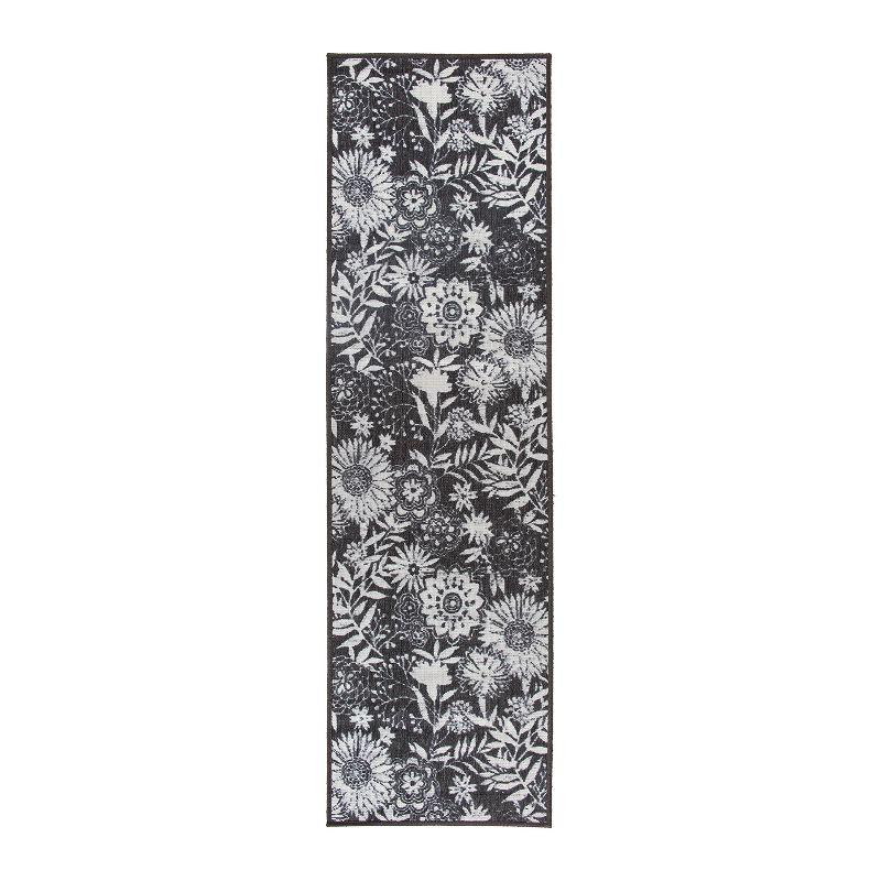 World Rug Gallery Modern Floral Flowers Indoor/Outdoor Area Rug