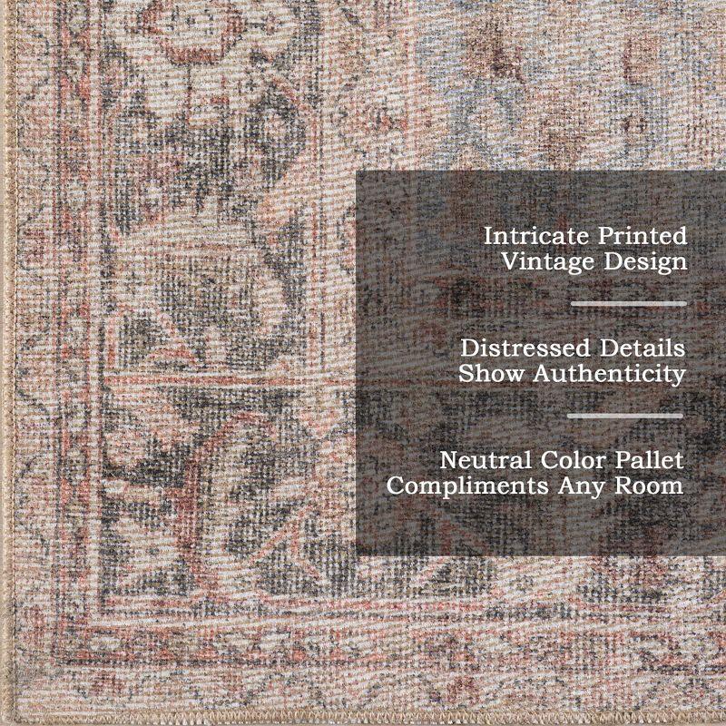 Nuloom Hillstone Collection Traditional Vintage Medallion Indoor Area Rug