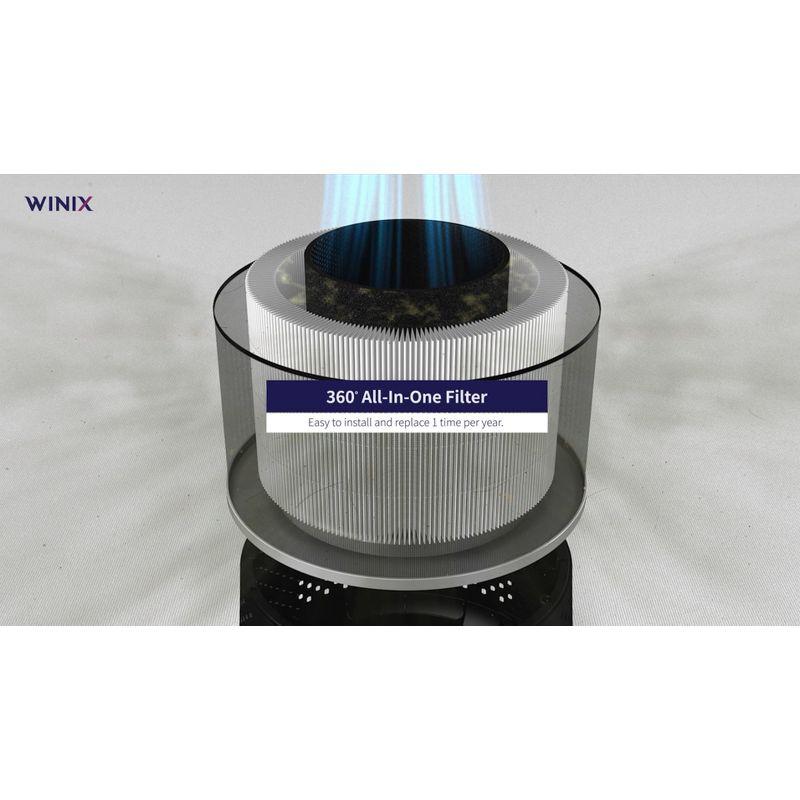 Winix A230 360 Degree All-in-One 4-Stage True HEPA Air Purifier with PlasmaWave Technology