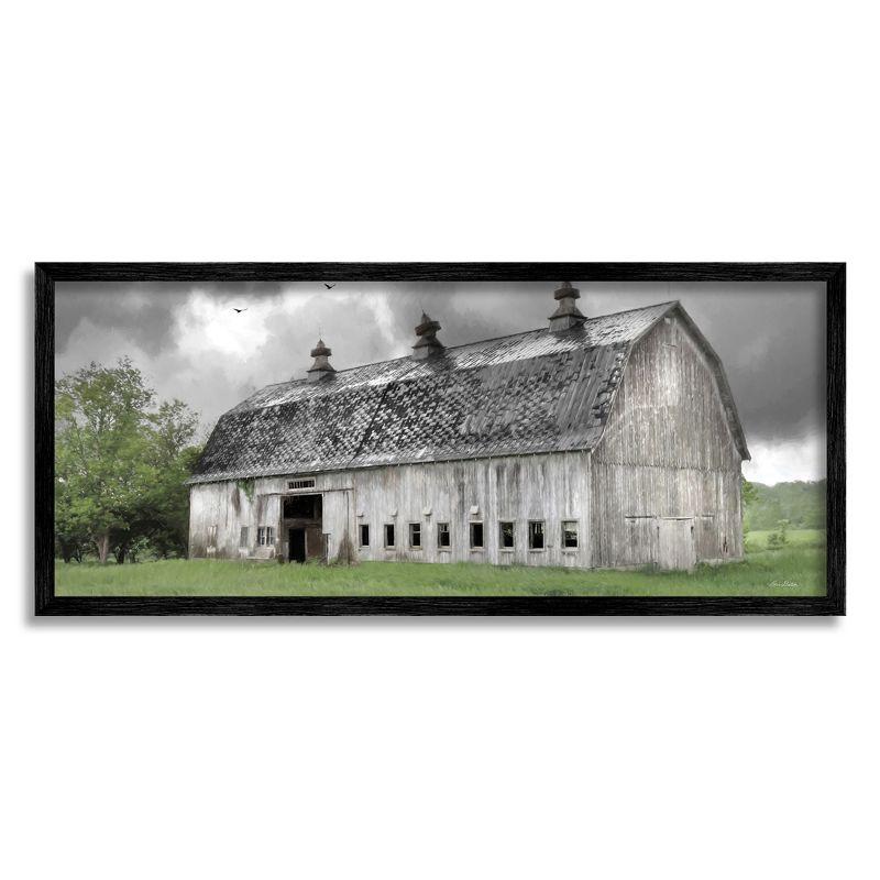 Stupell Industries " Farmland Barn Overhead Clouds " by Lori Deiter