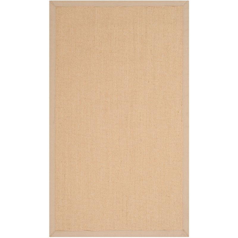 Natural Fiber NF131 Power Loomed Accent Rug - Natural/Ivory - 2'6"x4' - Safavieh.