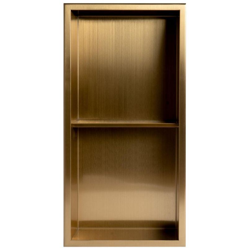 Alfi Brand Stainless Steel Shower Niche ABNP1224-BG