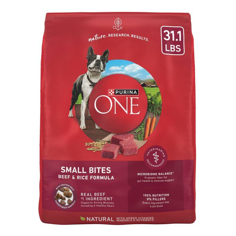 Small Bites Beef & Rice Formula Dry Dog Food, 31.1 lbs