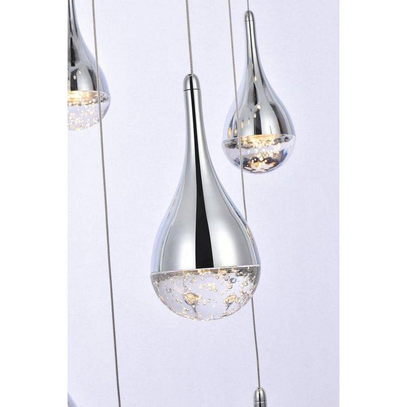 Elegant Lighting Amherst 16 - Light Chandelier in  Chrome