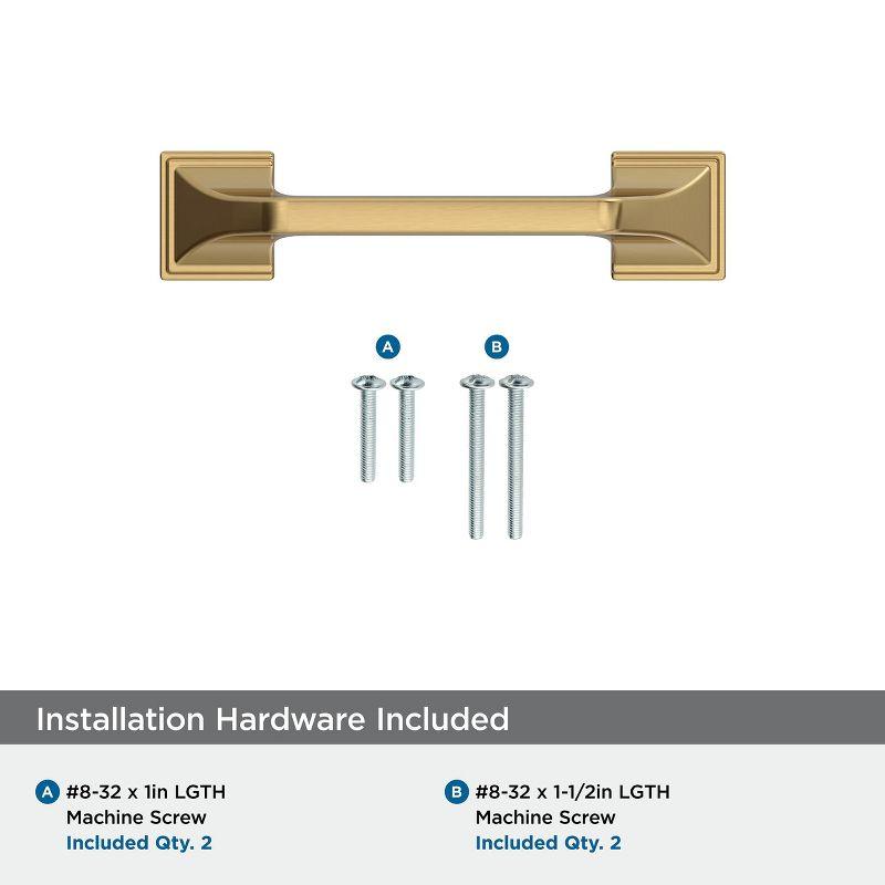 Exceed 3 in (76 mm) Center-to-Center Cabinet Pull