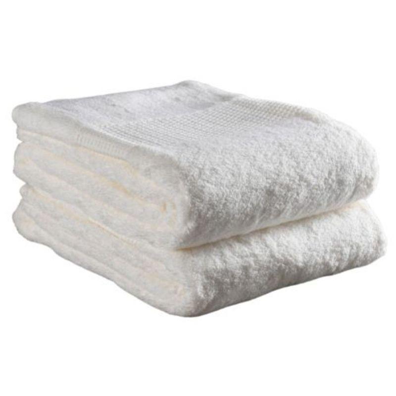 Delilah Home 100% Organic Cotton Towels, 13-Inch by 13-Inch, Face Towels (Twin Pack)
