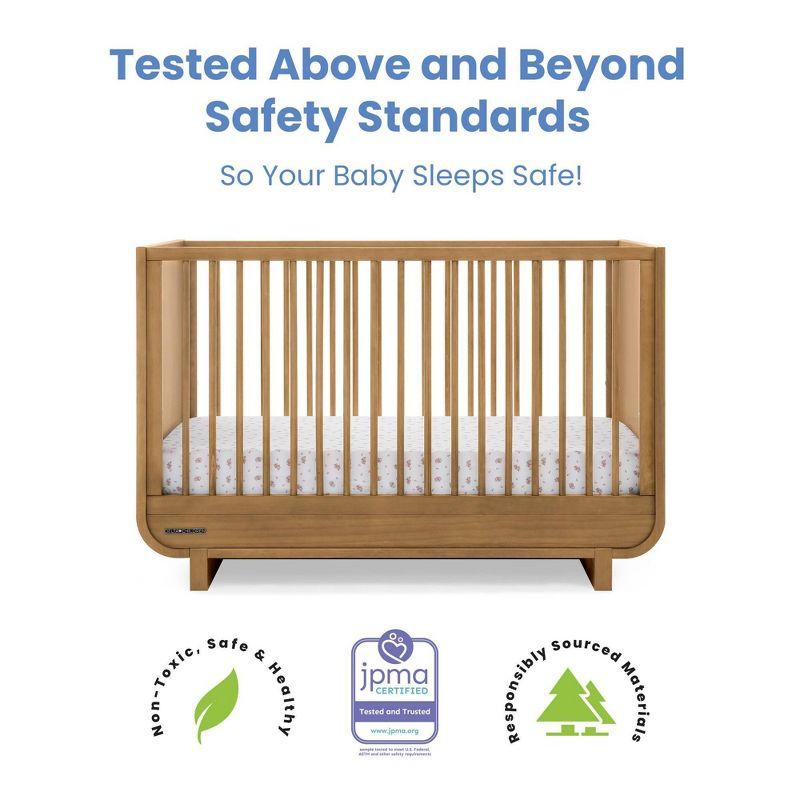 Delta Children Rhodes 4-in-1 Convertible Crib- Greenguard Gold Certified