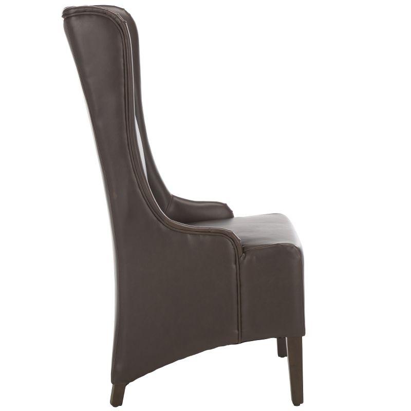 Bacall 20" H Dining Chair - MCR4501 - Antique Brown - Safavieh Couture