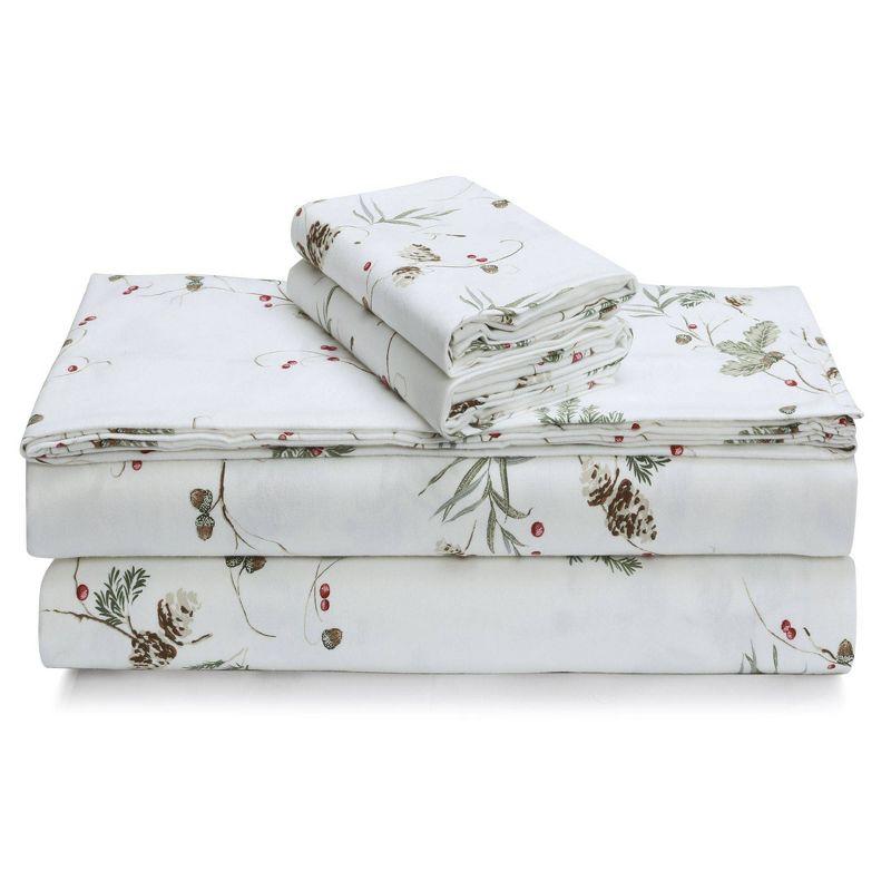 Tribeca Living Flannel Harmony Sheet Set