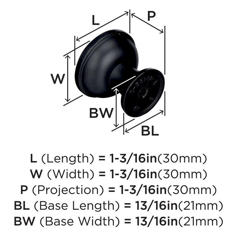 Amerock Westerly Cabinet Knob - Round