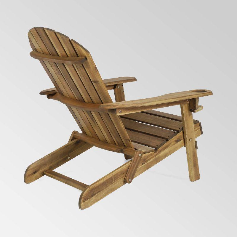Highland Dunes Mccombs Solid Wood Folding Adirondack Chair (Set of 2)