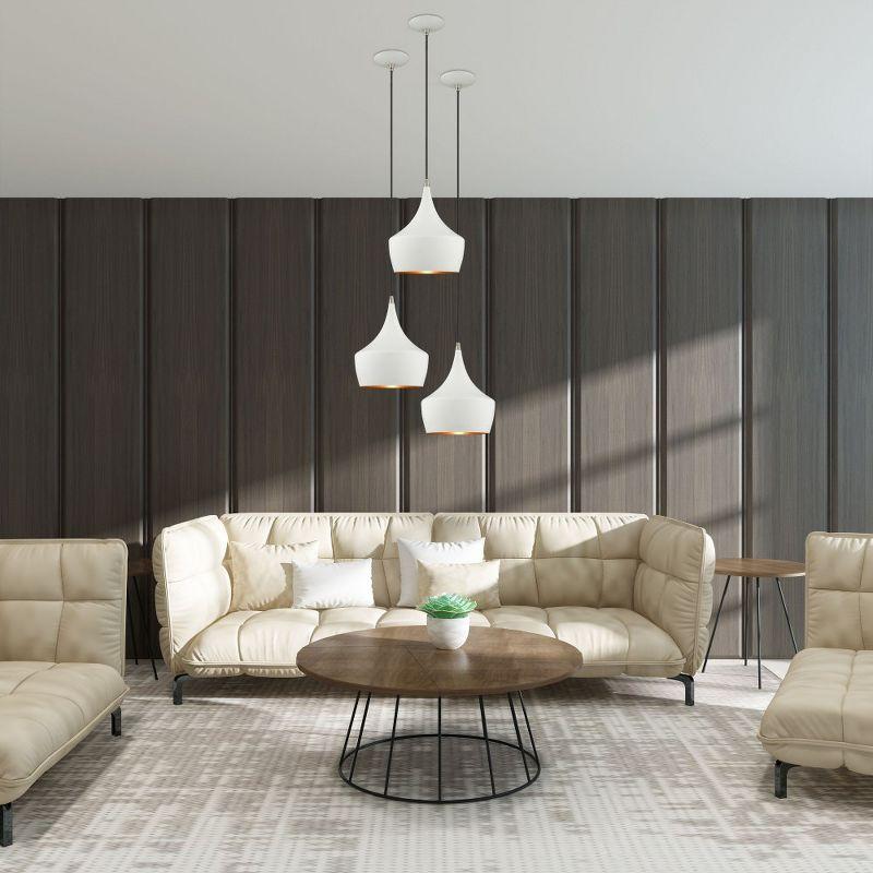 Schultz Single Light Metal Dimmable Pendant