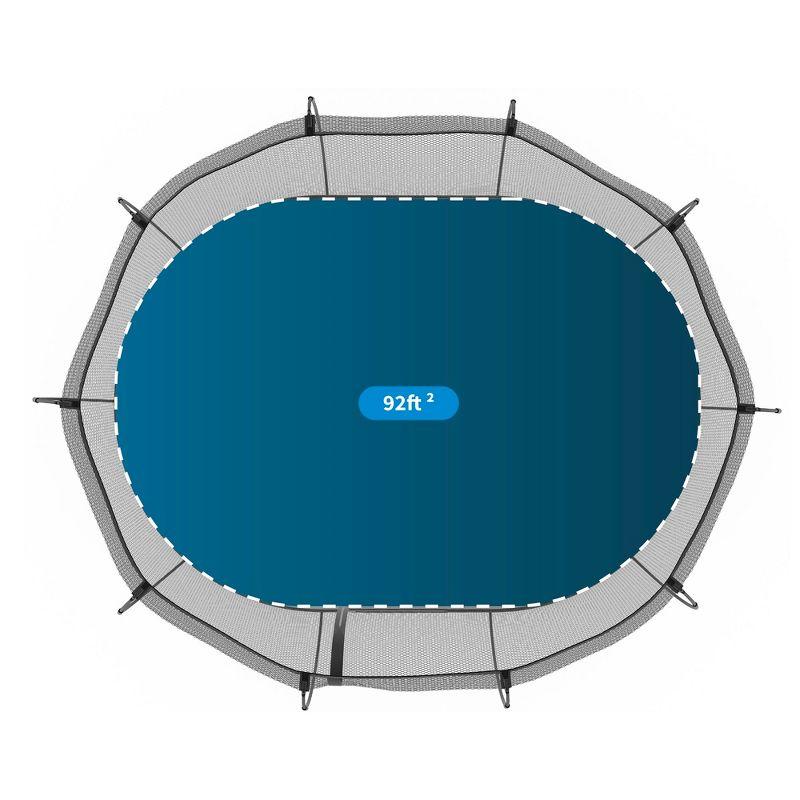 SpringfreeTrampoline Springfree Trampoline Kids Outdoor Large Oval 8 x 13' Trampoline with Enclosure