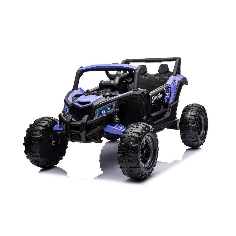 Kuromi Black 12V Adventure UTV Ride-On Toy Car