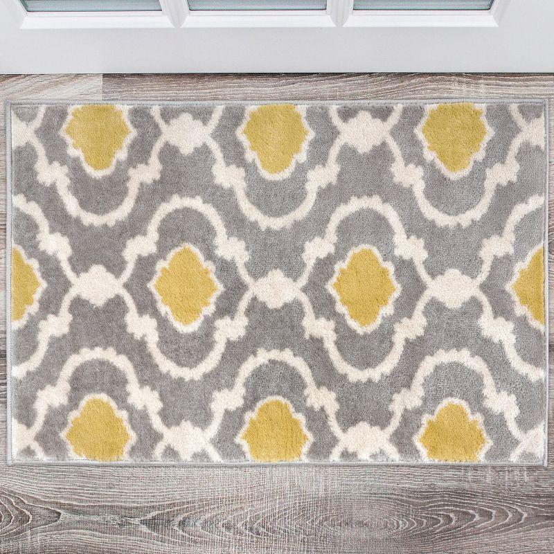 World Rug Gallery Moroccan Trellis Contemporary Area Rug