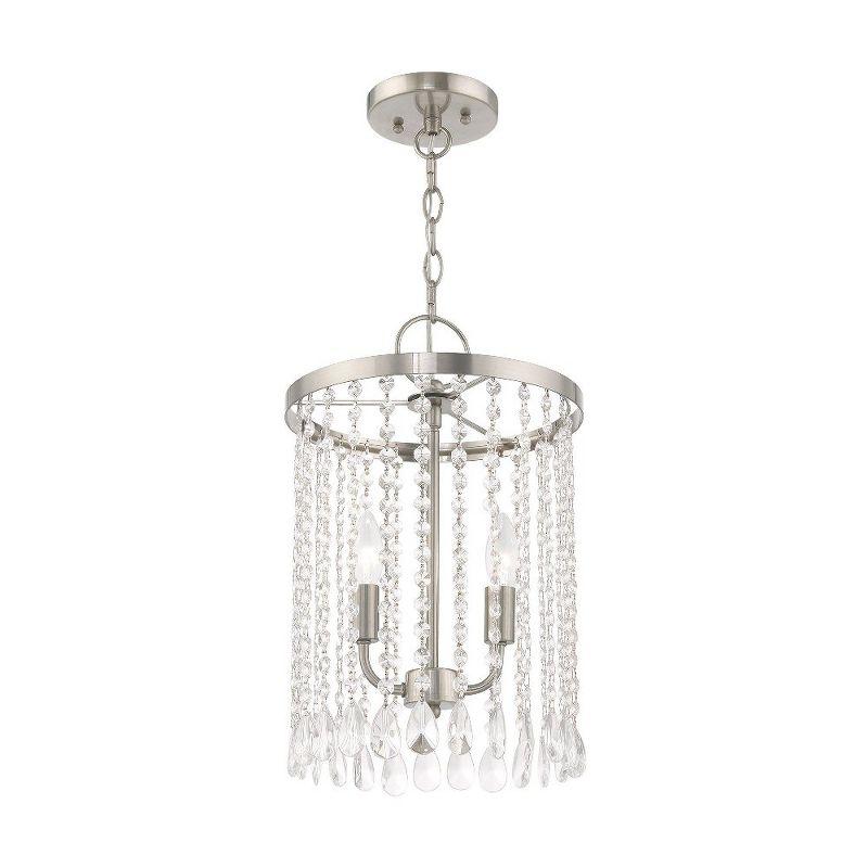 Livex Lighting Elizabeth 2 - Light Pendant in  Brushed Nickel