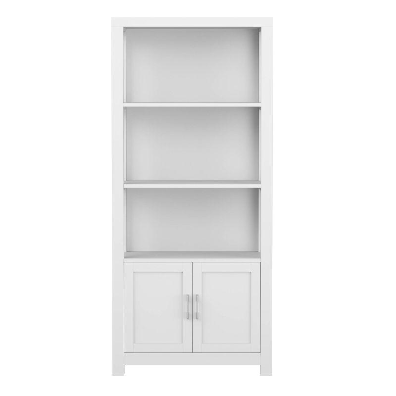 Teague Martha Stewart 68" Shaker Bookcase with Storage Cabinet