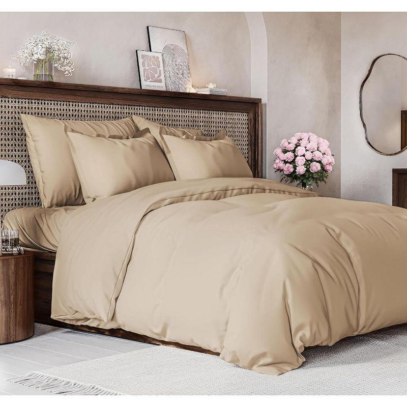 CGK Linens Premium Hotel Quality Soft & Cooling Duvet Cover Set