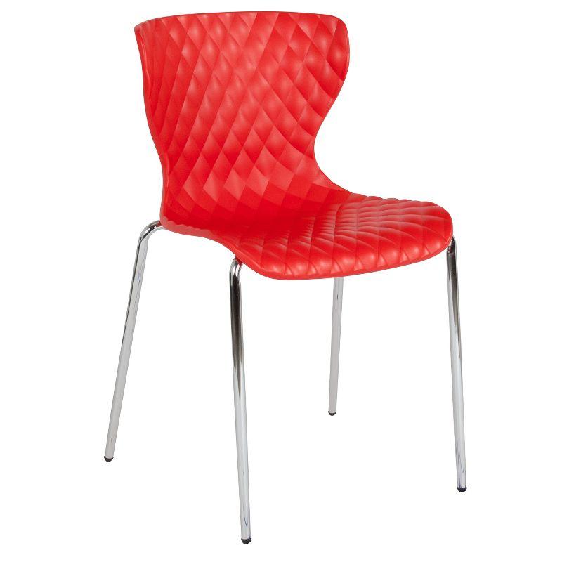 Flash Furniture Lowell Contemporary Plastic Stack Chair