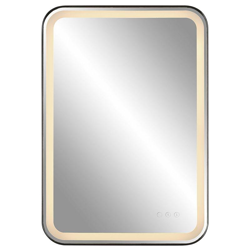 Uttermost Crofton Metal Flat LED Wall Mirror