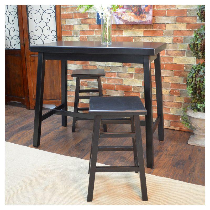 Carolina Living Vera Bar Table - Antique Black