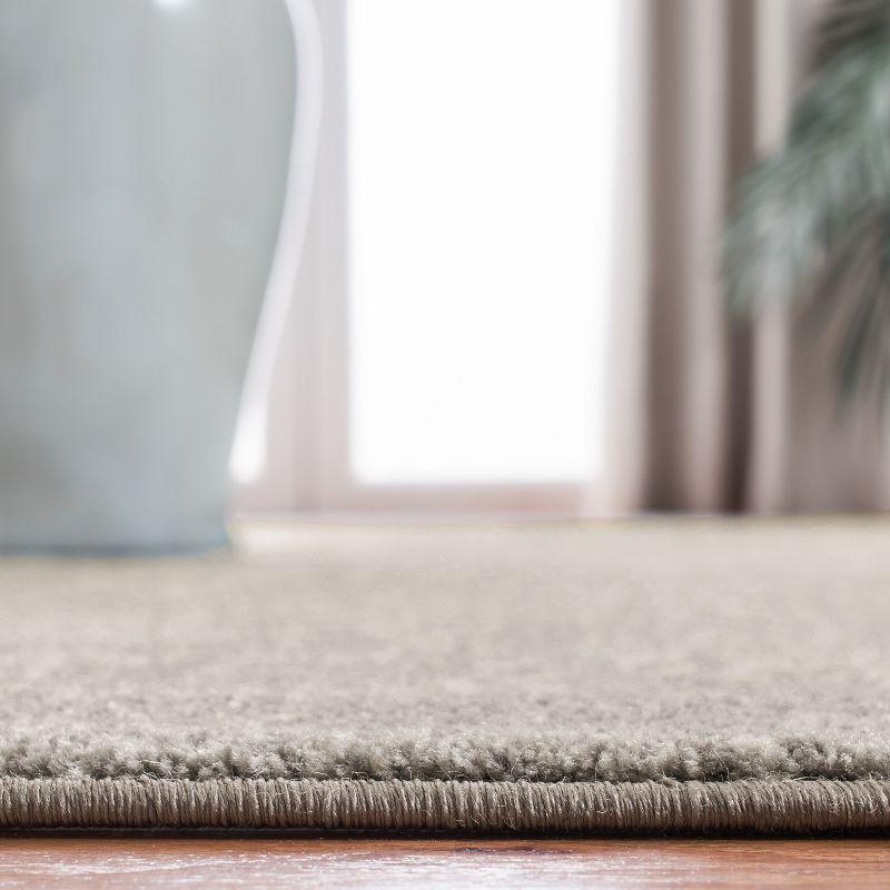 Evoke EVK256 Power Loomed Indoor Area Rug - Silver/Ivory - 6'7"x6'7" - Safavieh