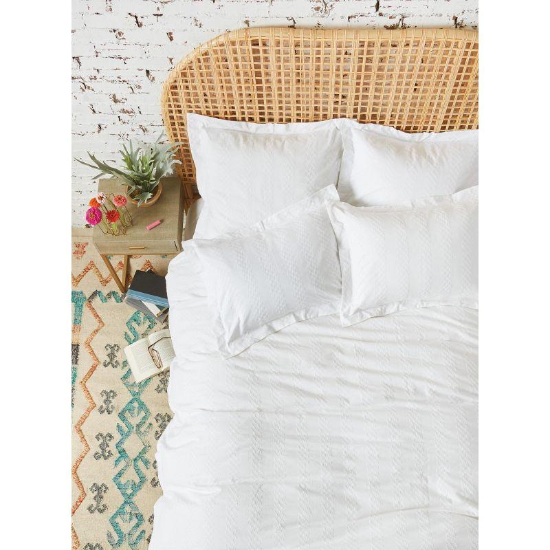 Keller White Cotton Standard Sham