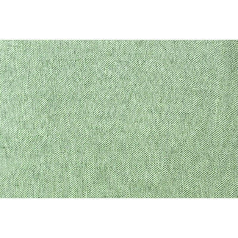 Green Fringe Soft Linen Euro Pillow