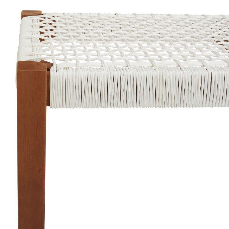 Aquina Patio Outdoor Dining Bench Set  - Safavieh