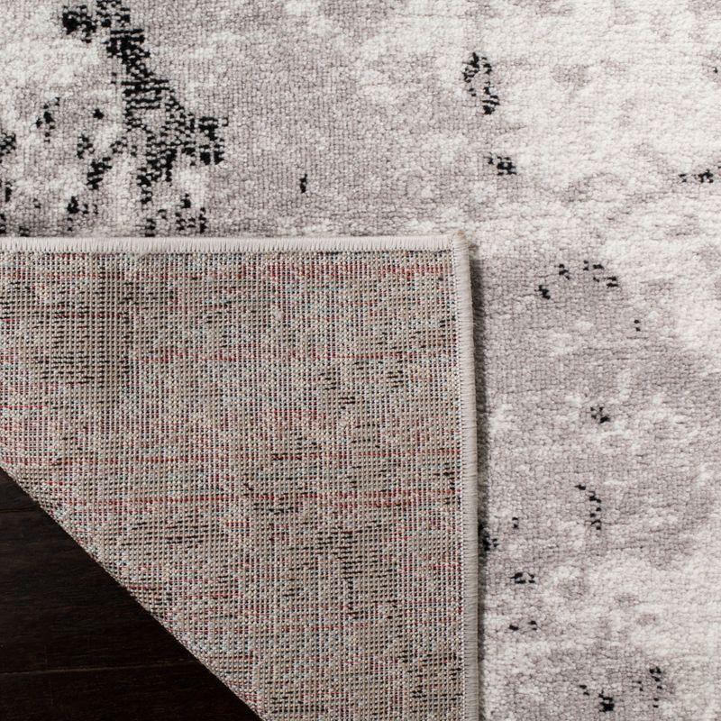 Skyler SKY186 Power Loomed Indoor Area Rug - Grey/Ivory - 6'7"x6'7" - Safavieh
